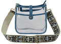 AD770T Jeanette Clear Crossbody Bag With Guitar Strap - MiMi Wholesale