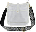 AD771T Amarah Clear Crossbody Bag With Guitar Strap - MiMi Wholesale