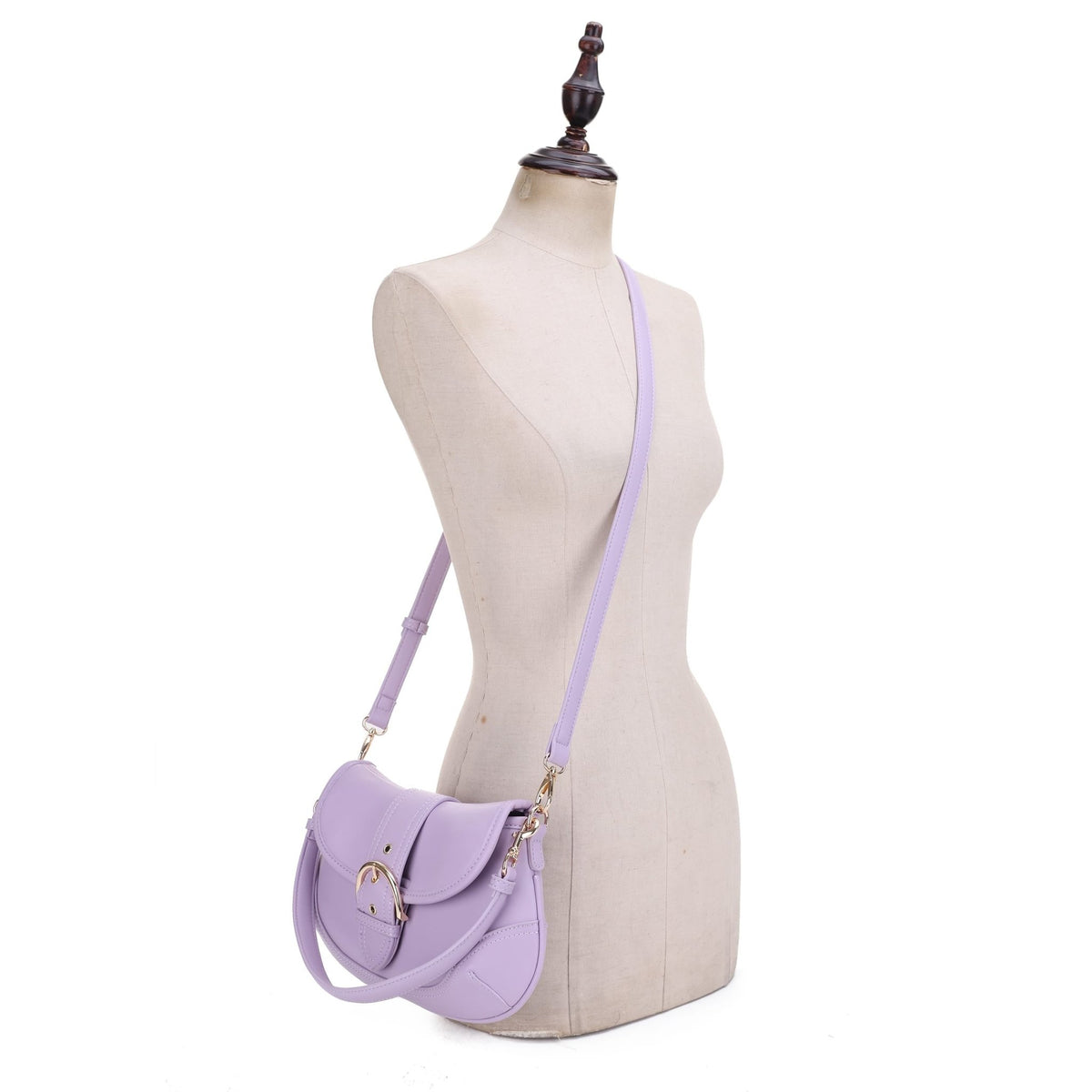 AS20693 Abri Half Moon Shoulder Bag - MiMi Wholesale