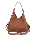 AS20695 Jeanette Three Compartment Hobo/Crossbody Bag - MiMi Wholesale