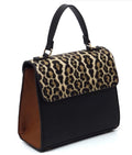 AS2770 Colorblock Top Handle Satchel/Crossbody Bag - MiMi Wholesale