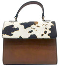 AS2770 Colorblock Top Handle Satchel/Crossbody Bag - MiMi Wholesale