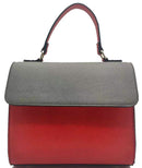 AS2770 Colorblock Top Handle Satchel/Crossbody Bag - MiMi Wholesale