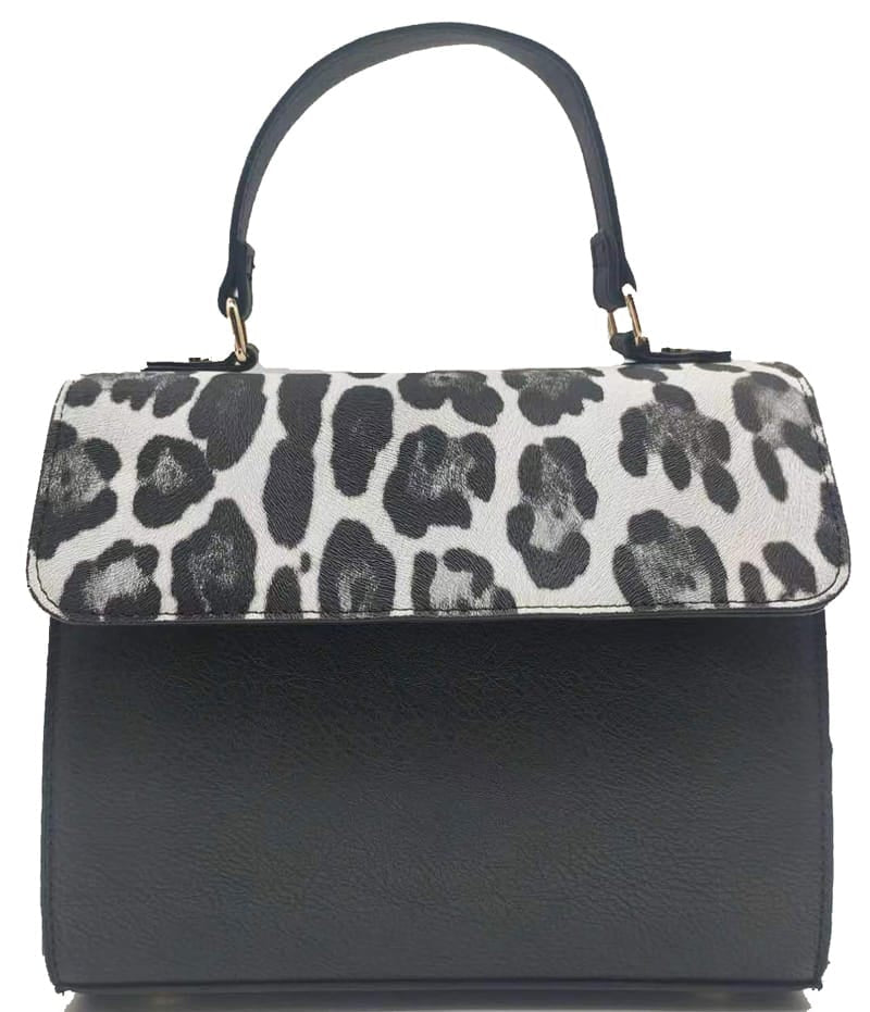 AS2770 Colorblock Top Handle Satchel/Crossbody Bag - MiMi Wholesale