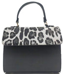 AS2770 Colorblock Top Handle Satchel/Crossbody Bag - MiMi Wholesale