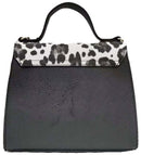 AS2771 Colorblock Twist Lock Flap Satchel/Crossbody Bag - MiMi Wholesale