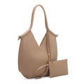 AS60156 Madison 2 in 1 Tote Bag and Wrislet Set - MiMi Wholesale