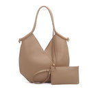AS60156 Madison 2 in 1 Tote Bag and Wrislet Set - MiMi Wholesale