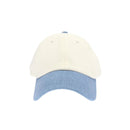 BAB8099 Cotton Twill Two Tone Denim Cap - MiMi Wholesale