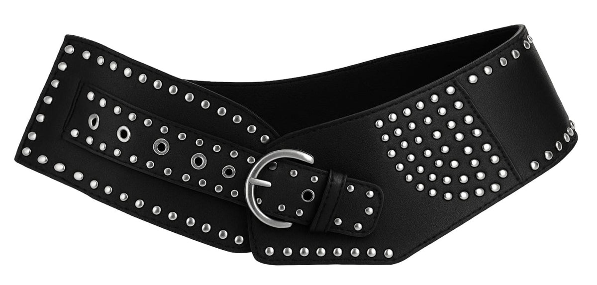 BABS046 Billie Stud Belt - MiMi Wholesale