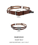 BABS048 Heart Chain Belt - MiMi Wholesale