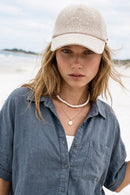 BAH0001 Sequin Baseball Cap - MiMi Wholesale