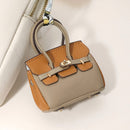 BAK510003 Two Tone Mini Bag Charm - MiMi Wholesale