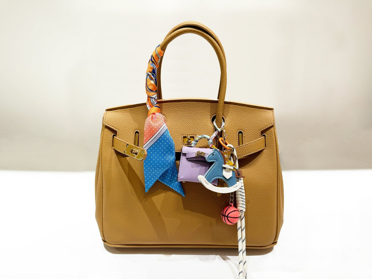 BAK510053 Rocking Horse Key Chain/Bag Charm - MiMi Wholesale