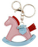 BAK510053 Rocking Horse Key Chain/Bag Charm - MiMi Wholesale