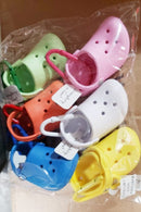 BAK510054 Assorted Color Mini Shoe Key Chain/Bag Charm 6pcs Pack - MiMi Wholesale