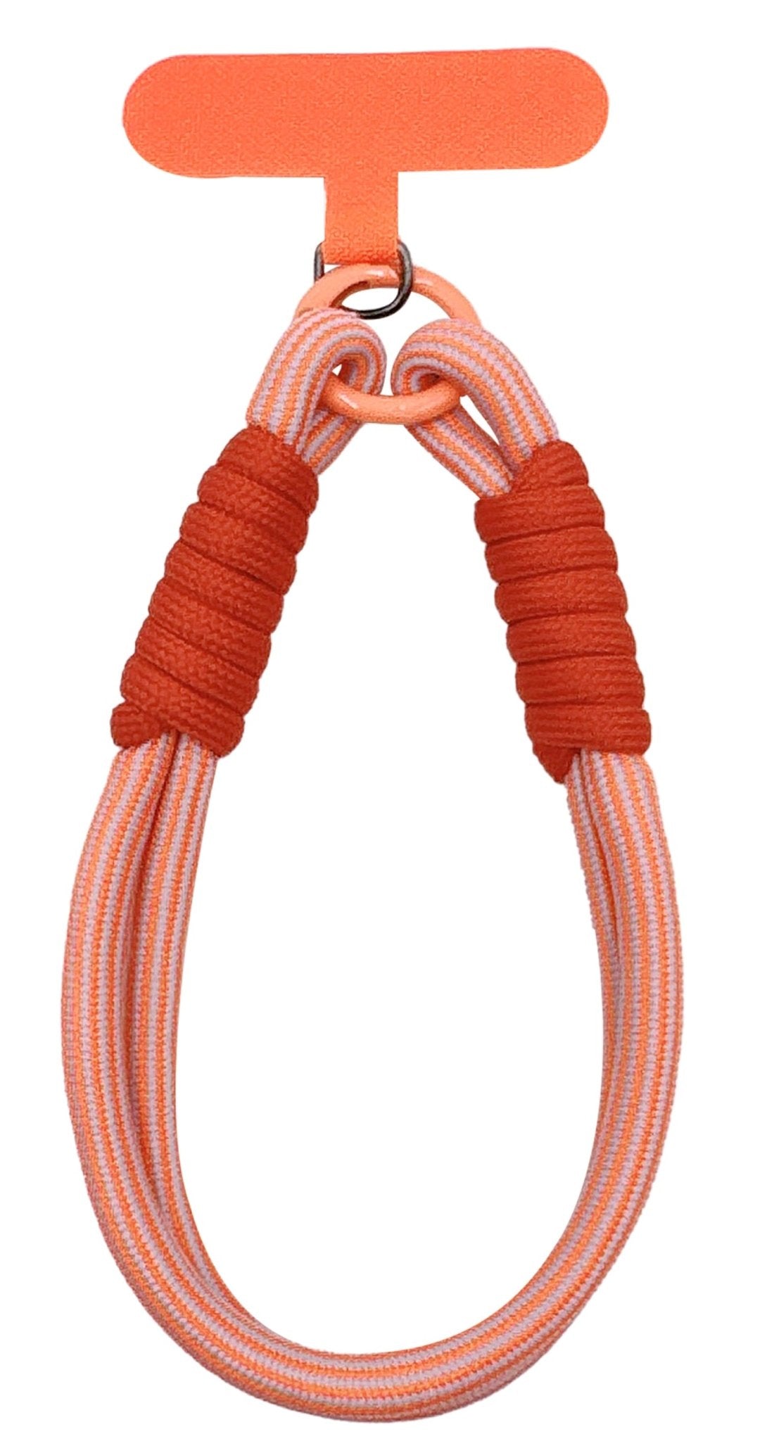 BAK510056 Stripe Rope Keychain/Bag Charm/Phone Lanyard/ - MiMi Wholesale