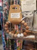 BB139x161B Silicone Beaded Keyring/Keychain Bracelet - MiMi Wholesale