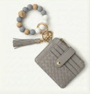 BB139x205 Nina Beaded Keychain Bracelet & Woven Wallet Combo - MiMi Wholesale