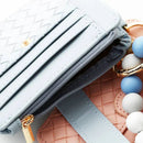 BB139x205 Nina Beaded Keychain Bracelet & Woven Wallet Combo - MiMi Wholesale