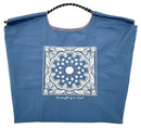BBT510134 Emma Nylon Paisley Pattern Rope Handle Tote Bag - MiMi Wholesale
