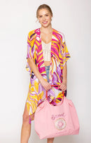 BBT510145 Nylon Sweet Pattern Rope Handle Tote Bag - MiMi Wholesale