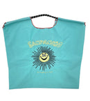 BBT510148 Nylon San Pancho Pattern Rope Handle Tote Bag - MiMi Wholesale