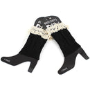 BC10109 Fashion Crochet Tassel Boot Cuffs/Leg Warmers - MiMi Wholesale