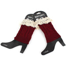 BC10109 Fashion Crochet Tassel Boot Cuffs/Leg Warmers - MiMi Wholesale