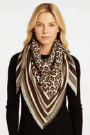 BCL520148 Leopard Print Scarf - MiMi Wholesale