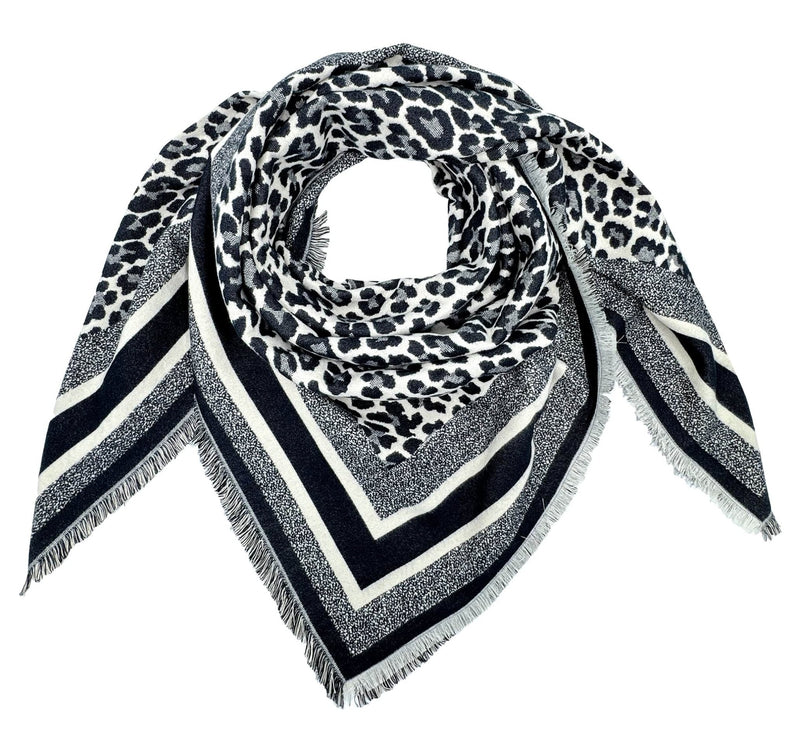 BCL520148 Leopard Print Scarf - MiMi Wholesale