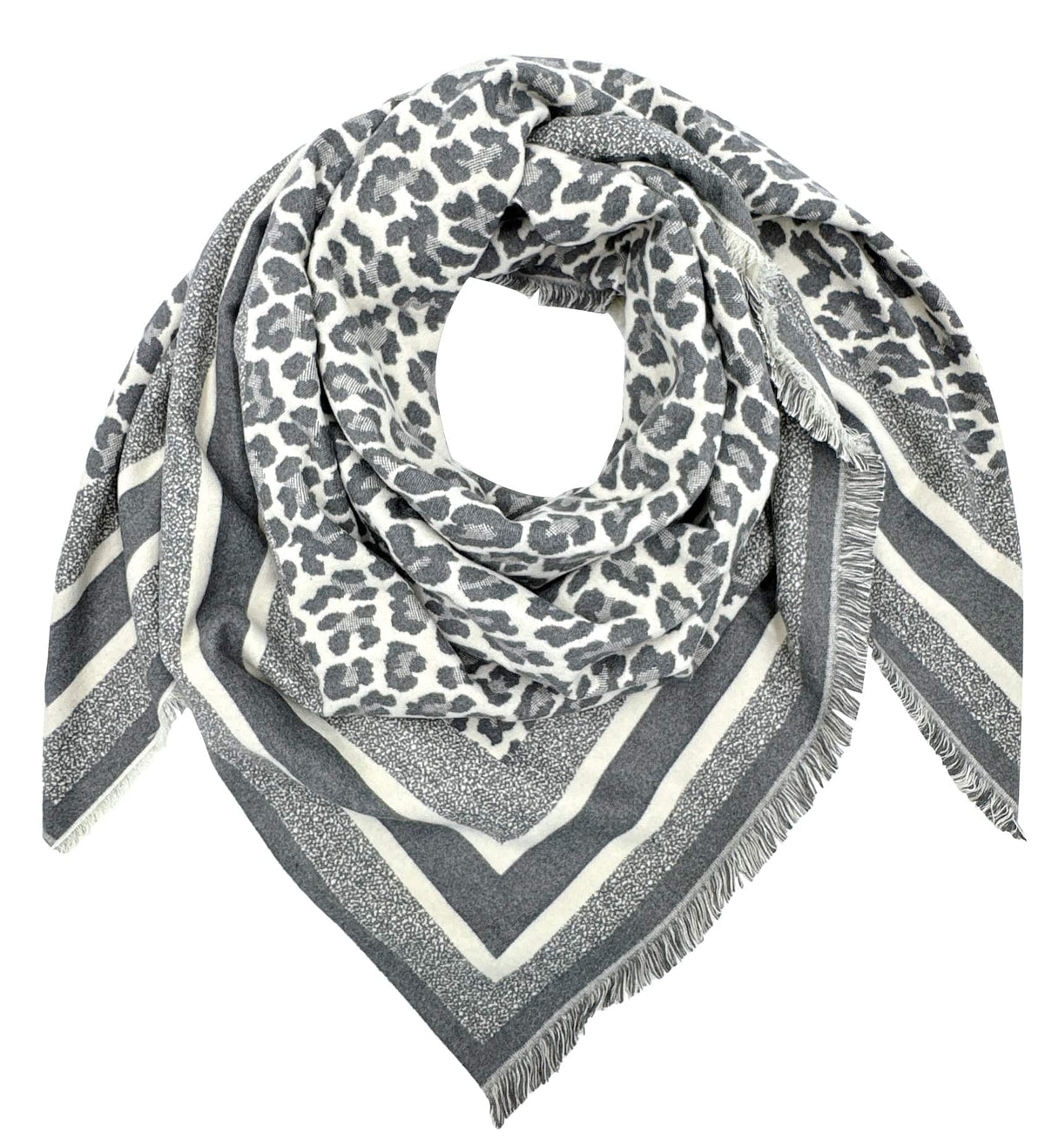 BCL520148 Leopard Print Scarf - MiMi Wholesale