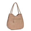 BGA4281 Jennah Three Compartment Tote Bag - MiMi Wholesale