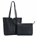 BGA6467 Kristine 2 in 1 Tote Bag Set - MiMi Wholesale