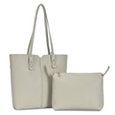 BGA6467 Kristine 2 in 1 Tote Bag Set - MiMi Wholesale
