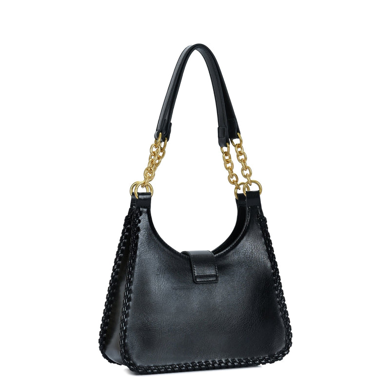 BGA7011 Chain Detail Satchel Bag - MiMi Wholesale