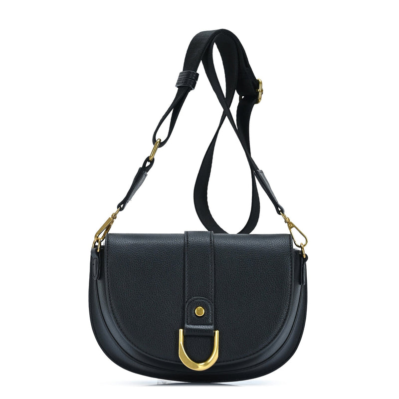 BGA7640 Allie Saddle Crossbody Bag - MiMi Wholesale