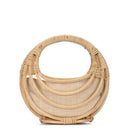 BGA8288 Rattan Top Handle Circle Bag - MiMi Wholesale