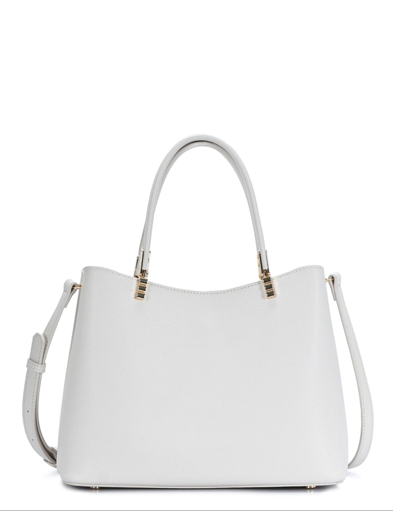 BGT3164 Two Compartment Structured Top Handle Handbag/Satchel - MiMi Wholesale