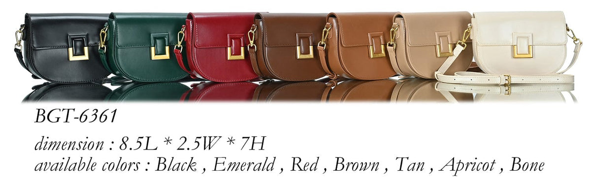 BGT6361 Emily Chic Crossbody Bag - MiMi Wholesale