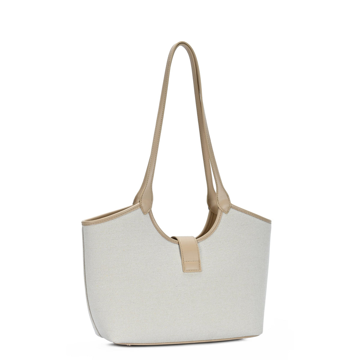 BGT8917 Leanne Canvas Three Compartment Tote Bag - MiMi Wholesale