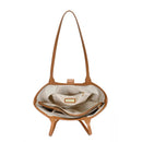 BGT8917 Leanne Canvas Three Compartment Tote Bag - MiMi Wholesale