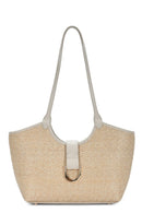 BGT8918 Kate Straw Three Compartment Tote Bag - MiMi Wholesale