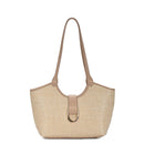 BGT8918 Kate Straw Three Compartment Tote Bag - MiMi Wholesale