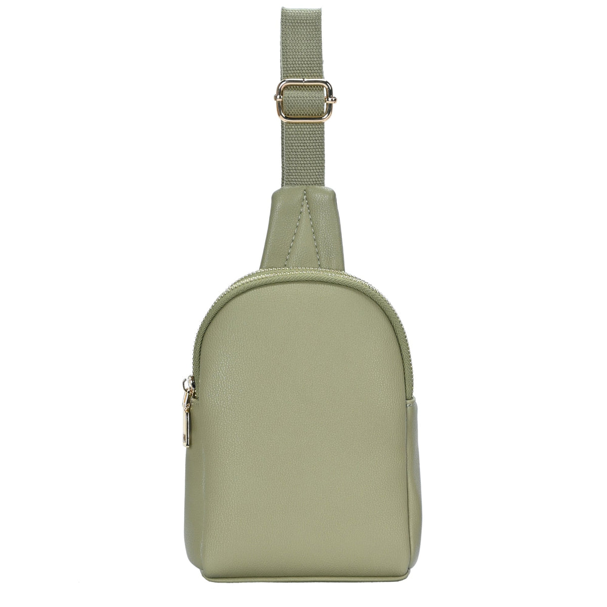 BGW6316 Janice Double Zip Mini Sling Bag - MiMi Wholesale