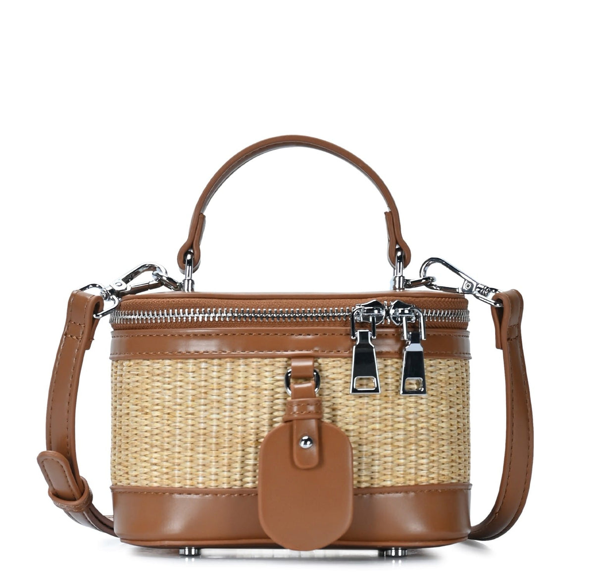 BGW6584 Madison Woven Crossbody Bag - MiMi Wholesale