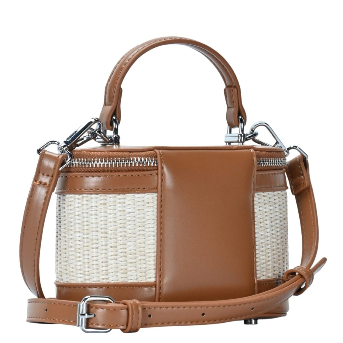 BGW6584 Madison Woven Crossbody Bag - MiMi Wholesale