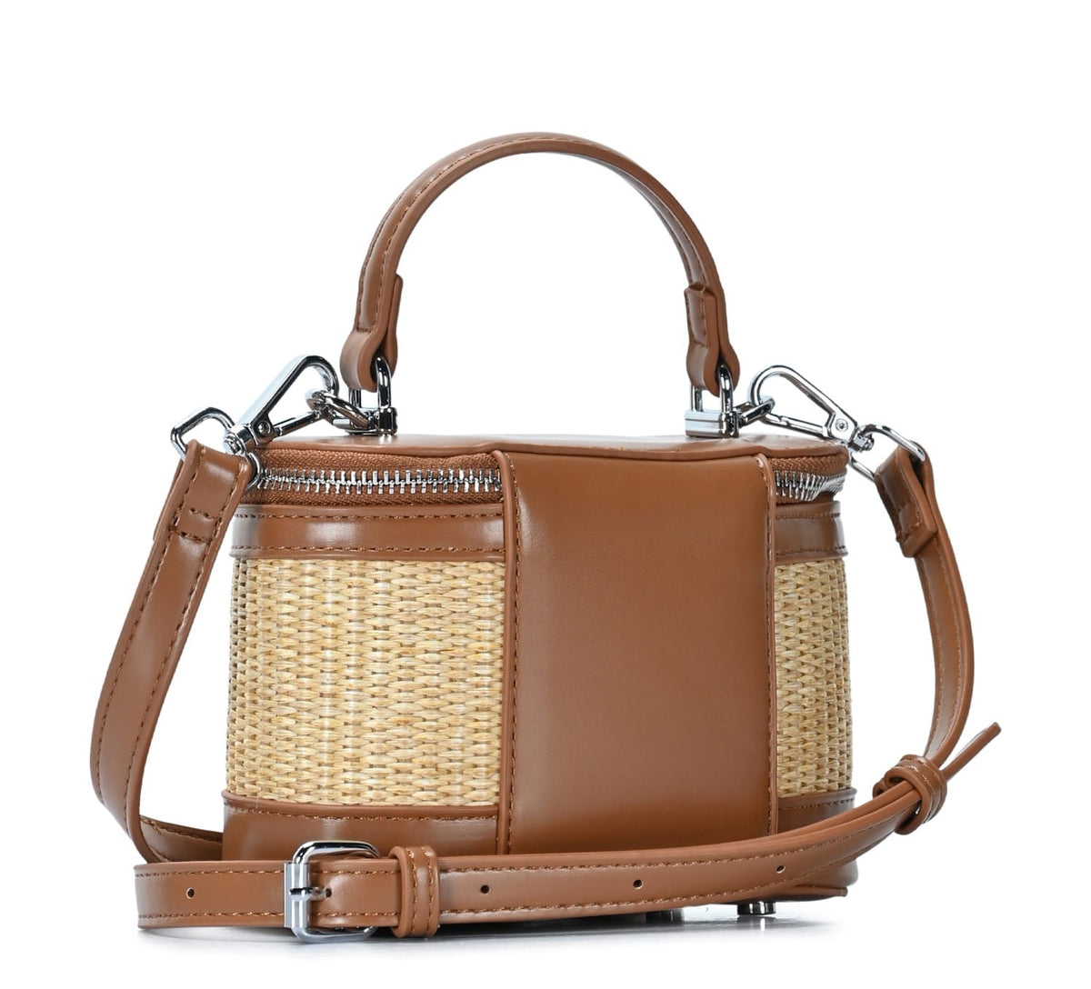 BGW6584 Madison Woven Crossbody Bag - MiMi Wholesale