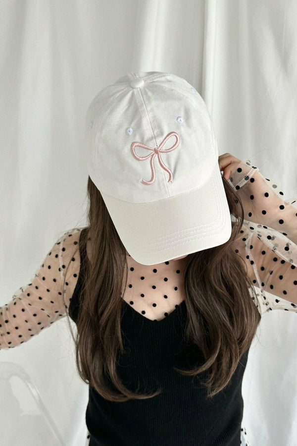 BHC410219 Embroidered Ribbon Design Baseball Cap - MiMi Wholesale