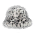 BKC0076 Faux Fur Leopard Bucket Hat - MiMi Wholesale